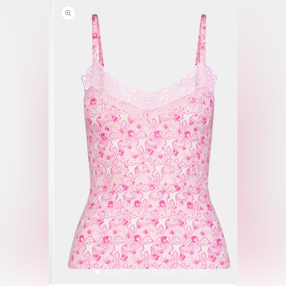 Roller Rabbit Monkey Rosette Perry Cami NWT